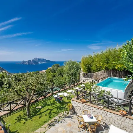 Elysium - Private Pool With Capri Sea View