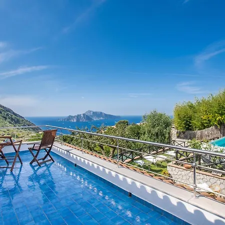 Villa Elysium - Private Pool With Capri Sea View