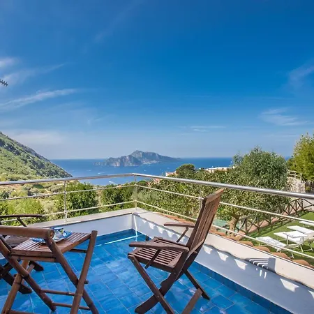 Villa Elysium - Private Pool With Capri Sea View